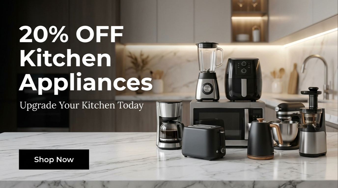 FLASH SALE – 20% OFF Kitchen Appliances