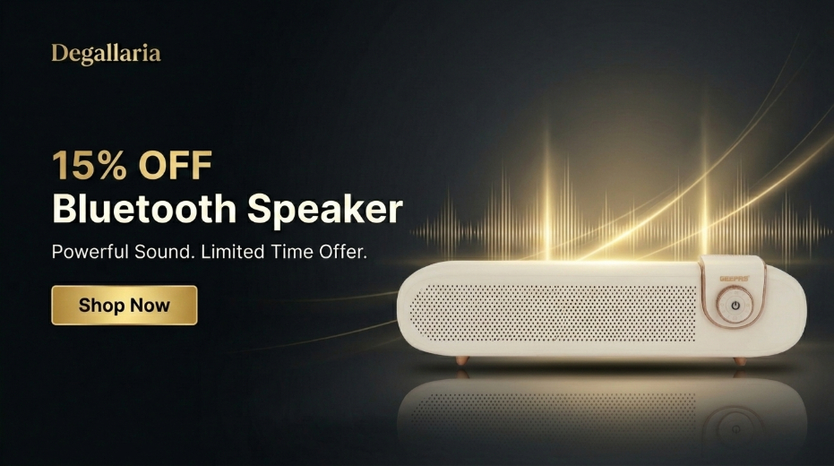 15% OFF Bluetooth Speaker